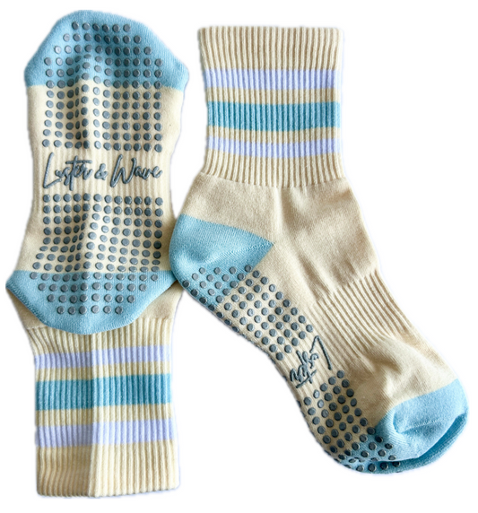 Crew Grip Socks - Frosted Cloud