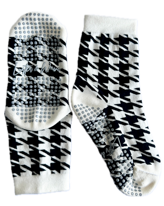 Crew Grip socks - Houndstooth