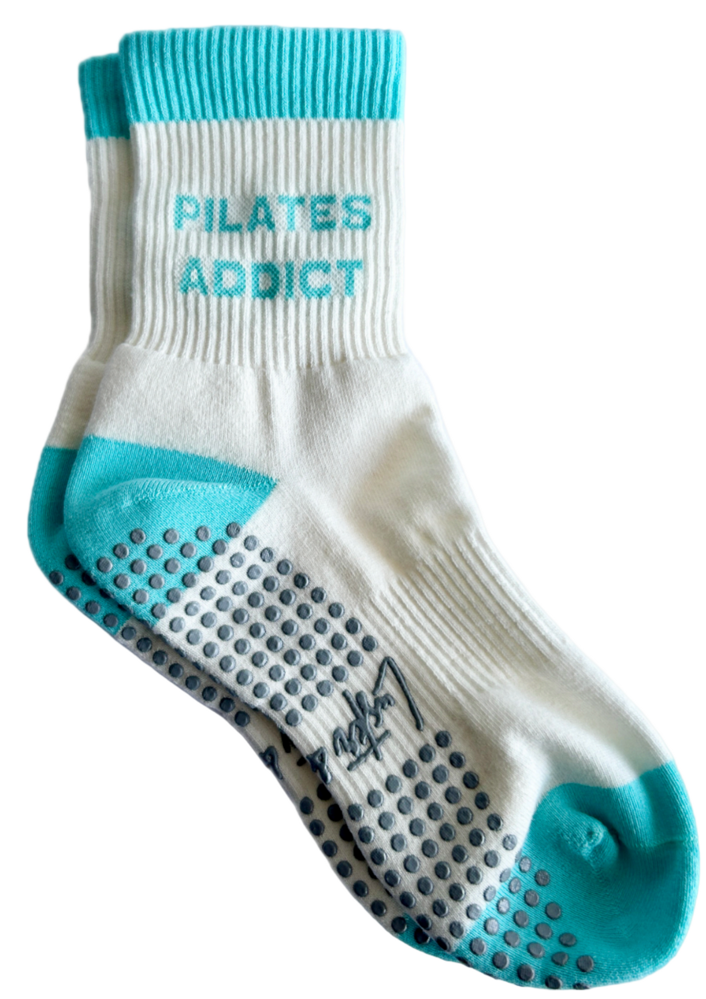 Crew Grip Socks - Pilates Addict