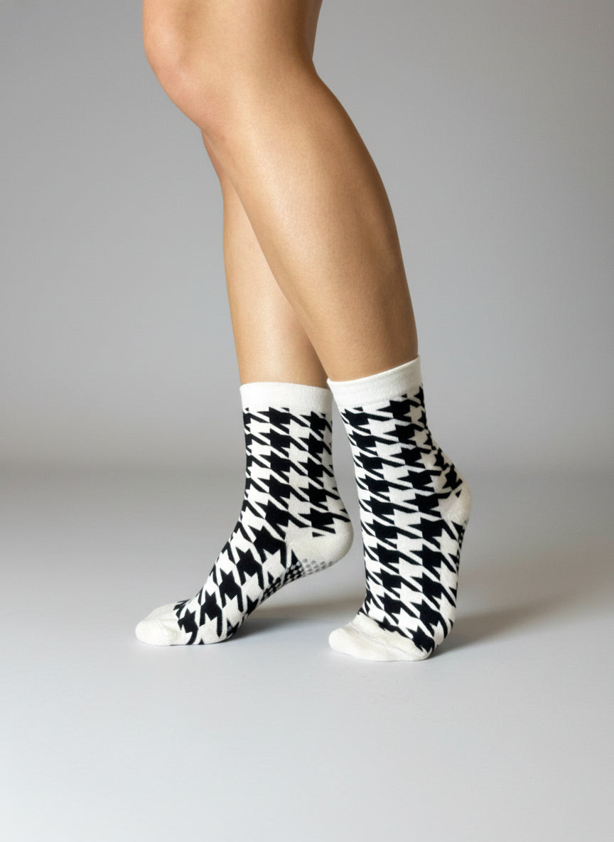 Crew Grip socks - Houndstooth